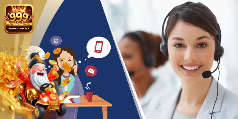 CSKH 999bet - Trải Nghiệm Dịch Vụ Hỗ Trợ Hàng Đầu Cực Tốt Người chơi có thể khiếu nại cái hành vi thiếu chuẩn mực với bộ phận CSKH 999bet